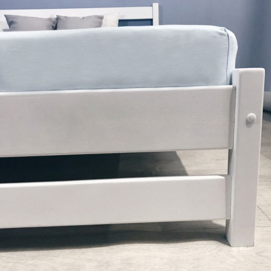 Двуспальная кровать из массива березы CLASSIC