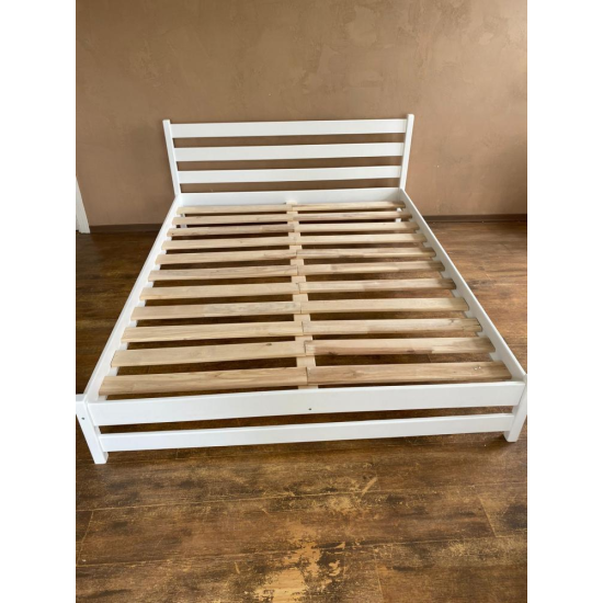 Двуспальная кровать из массива березы CLASSIC