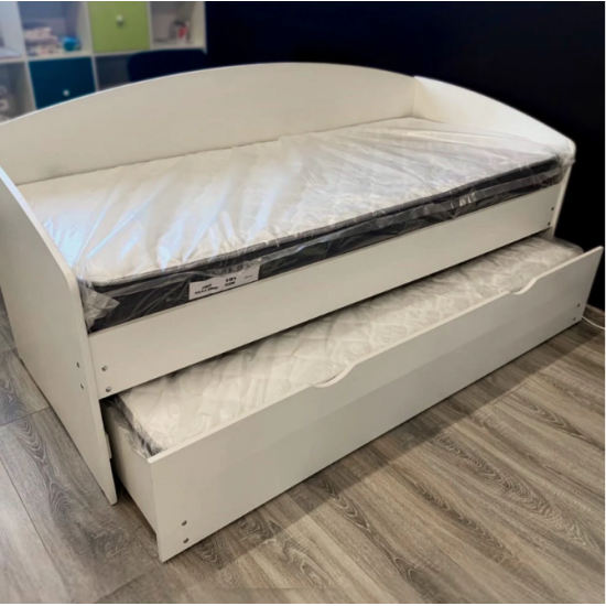 Детская кроватка «Выдвижная» (С выдвижным местом)